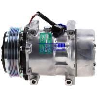 New Sanden Style 4792 F69-6001-121 AC Compressor For Peterbilt HD Trucks